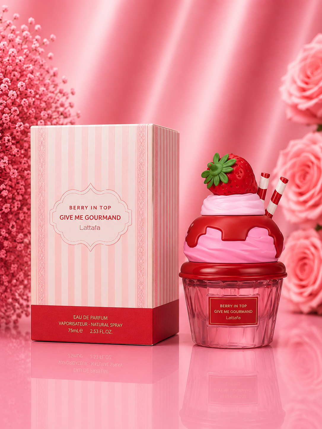 Lattafa Berry in Top – Give Me Gourmand EDP (75ML / 2.53 FL OZ)