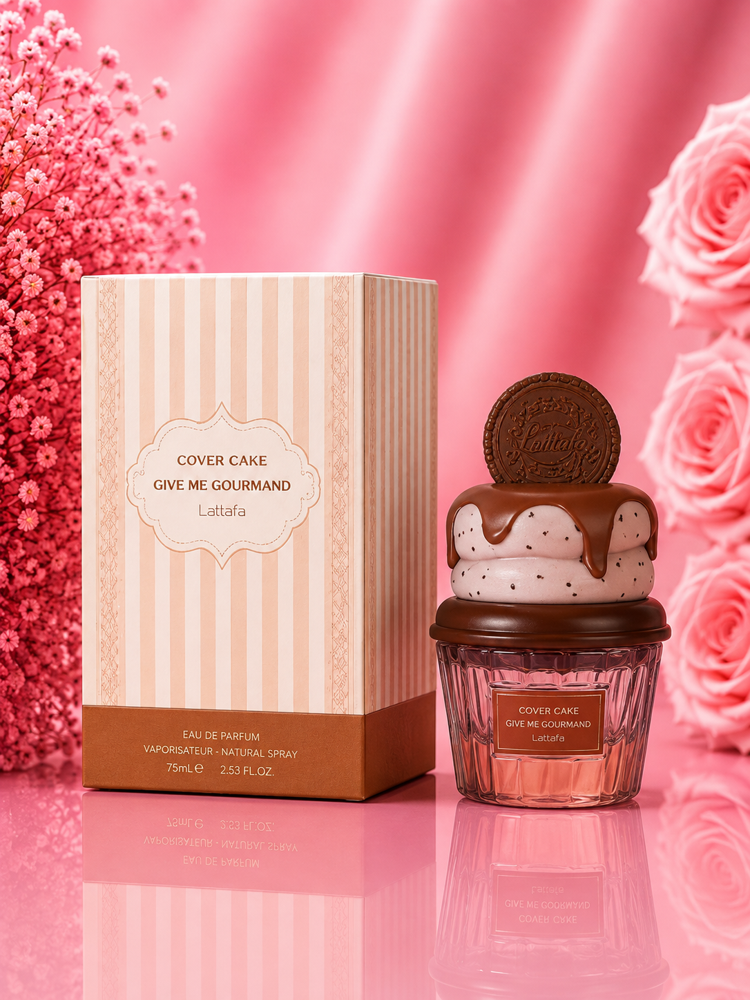 Lattafa Cover Cake – Give Me Gourmand EDP (75ML / 2.53 FL OZ)